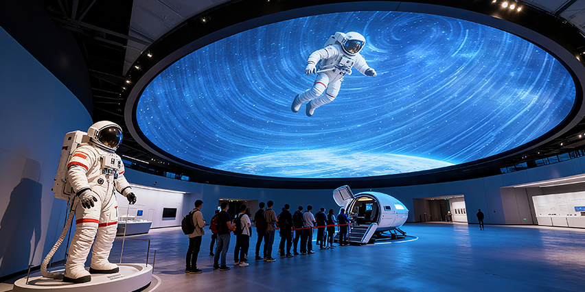Virtual Reality (VR) Dome
