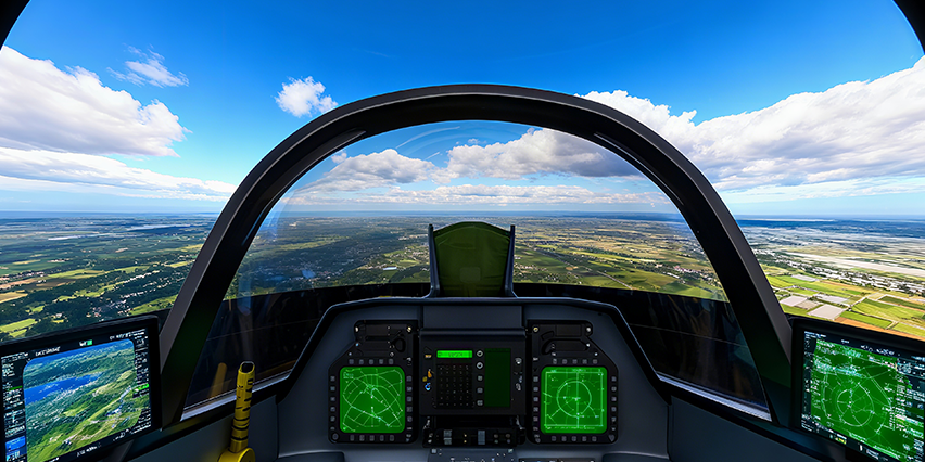 Simulation Cabin Dome
